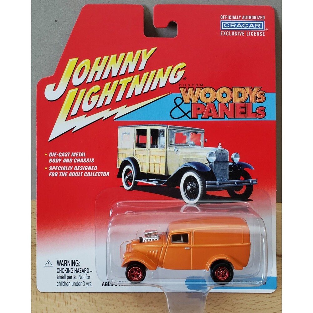 Johnny Lightning 1933 Willys Panel Van Diecast 1:64 White Lightning CHASE